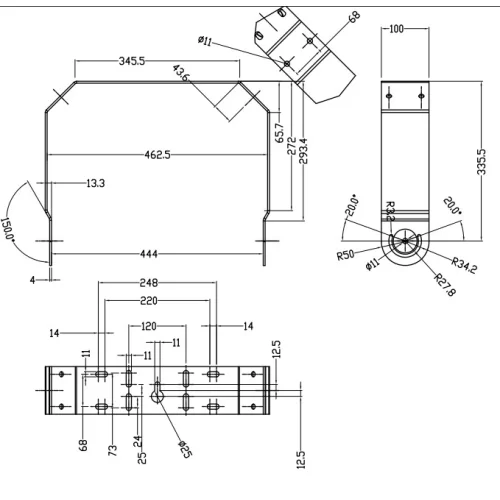 SVS Audiotechnik IP-15T Трансляционная АС, 75/150/300/400 Вт., 15", IP65