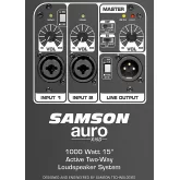 Samson Auro X15D Активная акустическая система, 1000 Вт., 15"