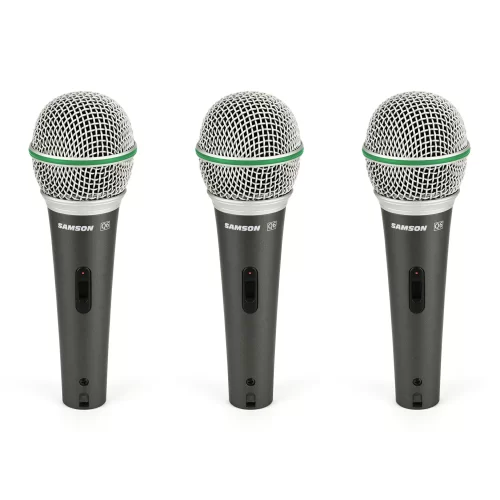 Samson Q6 3 Pack Комплект из 3 микрофонов Q6 в кейсе