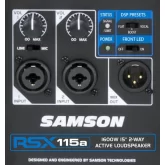 Samson RSX115A Активная акустическая система, 1600 Вт., 15"