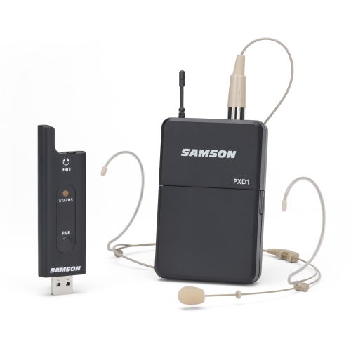 Samson Stage XPD2 Headset Радиосистема с головным микрофоном и приёмником в формате USB-Flash