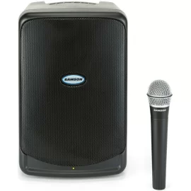 Samson XP40iw Портативная акустическая система с радиомикрофоном, 40 Вт., 6"