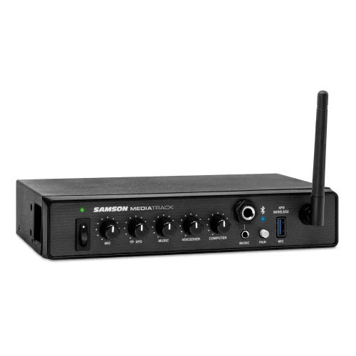 Samson MediaTrack 4-канальный микшер, Bluetooth