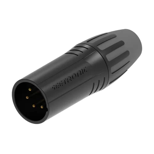 Seetronic SCMM4-BG Кабельный разъём XLR папа, 4pin