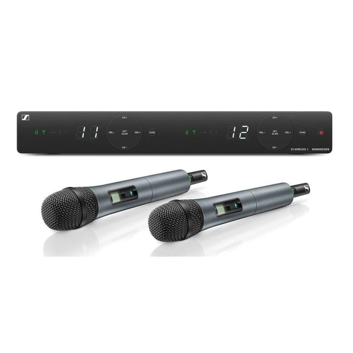 Sennheiser XSW 1-825 DUAL B Радиосистема с 2-мя динамическими микрофонами  купить в Москве и РФ недорого