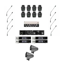 Комплект радио конференц систем Sennheiser EW-DX TS + MEG 14-40 + EW-D ASA + EW-DX EM 2 + ADP UHF