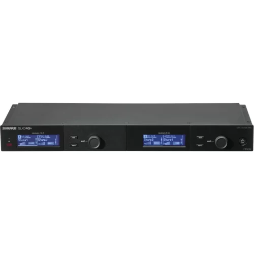 Shure SLXD4QDAN+E 4-канальный приемник серии SLX-D+, Dante