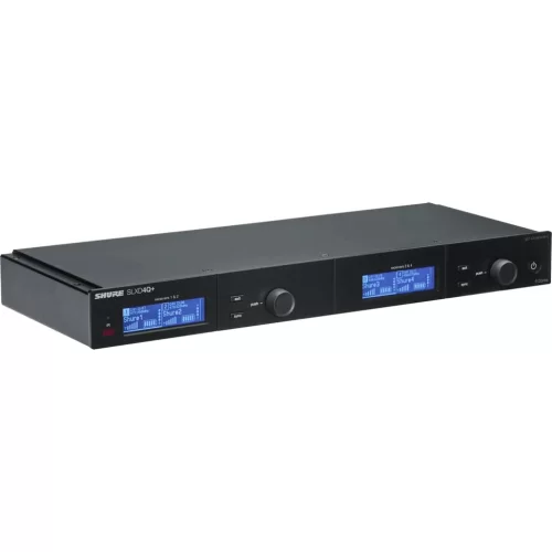 Shure SLXD4QDAN+E 4-канальный приемник серии SLX-D+, Dante