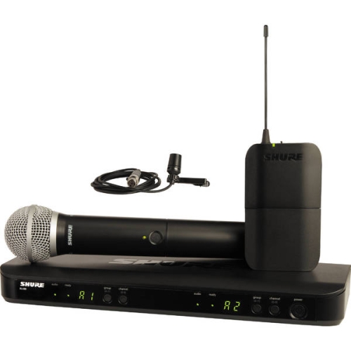 Shure BLX1288E/PG85 Радиосистема с петличным и ручным микрофоном