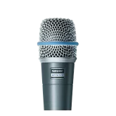 Shure Beta 57A динамический суперкардиоидный инструментальный микрофон