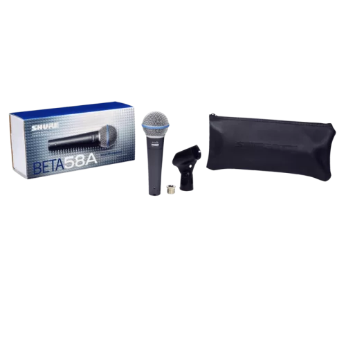 Shure Beta 58A динамический суперкардиоидный вокальный микрофон
