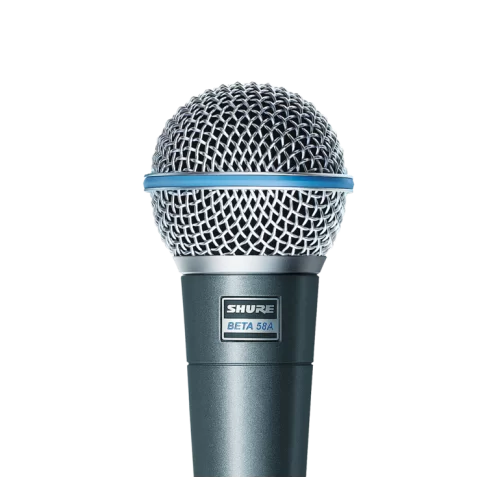 Shure Beta 58A динамический суперкардиоидный вокальный микрофон