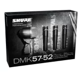 Shure DMK57-52 универсальный комплект микрофонов для подзвучивания барабанов