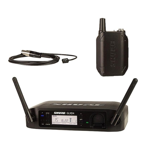 Shure GLXD14E/93 Цифровая радиосистема с петличным микрофоном