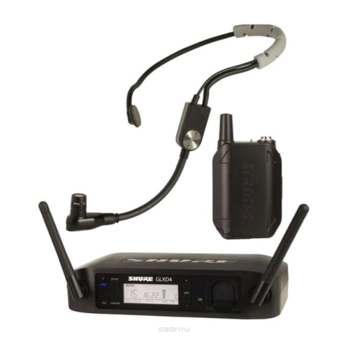 Shure GLXD14E/SM35 Цифровая радиосистема с головным микрофоном