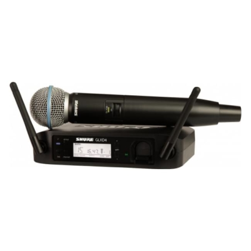 Shure GLXD24RE/B58 Цифровая радиосистема с ручным передатчиком