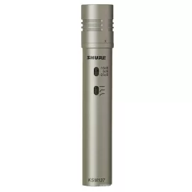 Shure KSM137/SL студийный конденсаторный инструментальный микрофон
