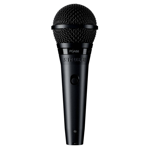 Shure PGA58BTS Микрофон со стойкой, кабелем, держателем и чехлом