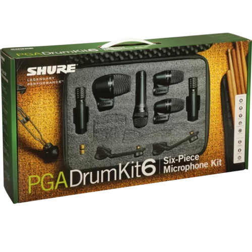 Shure PGADRUMKIT6 комплект микрофонов для ударных