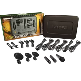 Shure PGADRUMKIT6 комплект микрофонов для ударных