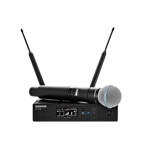 Shure QLXD24E/B58 Цифровая радиосистема с ручным микрофоном