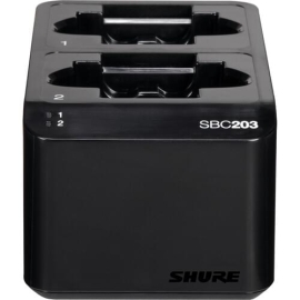 Shure SBC203-E Зарядная док-станция для двух аккумуляторов SB903