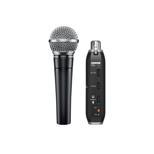 Shure SM58-X2U Динамический кардиоидный вокальный микрофон