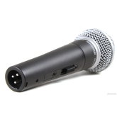 Shure SM58S Динамический кардиоидный вокальный микрофон (с выключателем)