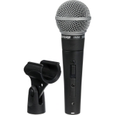 Shure SM58S Динамический кардиоидный вокальный микрофон (с выключателем)