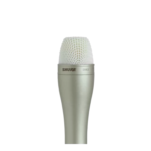 Shure SM63 динамический всенаправленный речевой (репортерский) микрофон