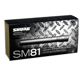 Shure SM81 Конденсаторный кардиоидный вокально-инструментальный микрофон