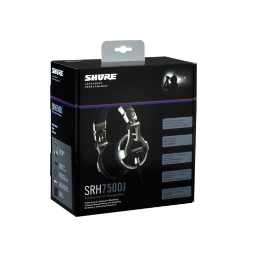 Shure SRH750DJ DJ наушники