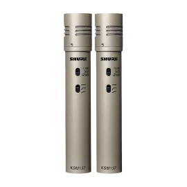 Shure KSM137/SL Stereo подобранная стереопара конденсаторных инструментальных микрофонов с кейсом
