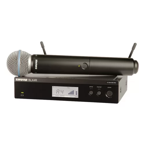 Shure BLX24RE/B58 Радиосистема в рэковом корпусе с микрофоном Beta 58