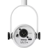 Shure MV7+-W студийный микрофон для подкастов