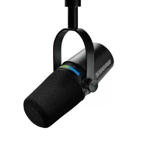 Shure MV7I студийный динамический микрофон со встроенным аудиоинтерфейсом