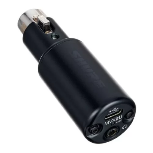 Shure MVX2U компактный аудиоинтерфейс USB-XLR, 1x0
