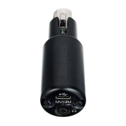 Shure MVX2U компактный аудиоинтерфейс USB-XLR, 1x0