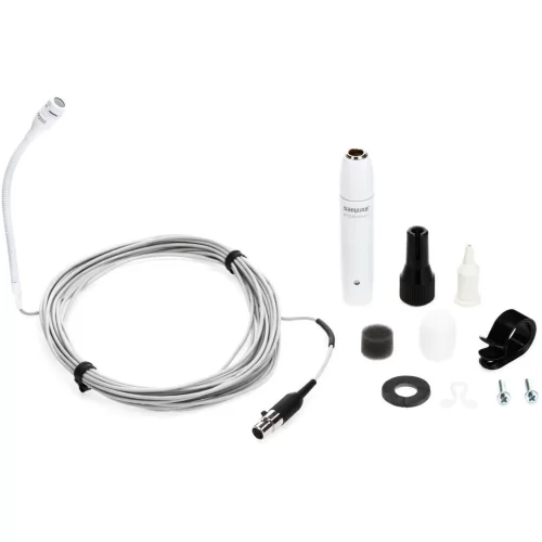 Shure MX202W-A/S Миниатюрный суперкардиоидный подвесной микрофон с преампом