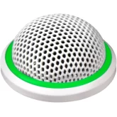 Shure MX395W/O-LED Врезной микрофон в белой отделке, всенаправленный с LED индикацией