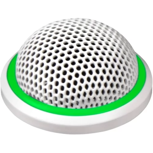 Shure MX395W/O-LED Врезной микрофон в белой отделке, всенаправленный с LED индикацией
