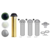Shure MX395W/O Врезной микрофон в белой отделке, всенаправленный с разъемом XLR