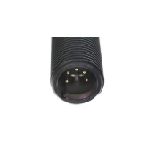 Shure MX395B/BI-LED Врезной микрофон в чёрной отделке, двунаправленный с LED индикацией