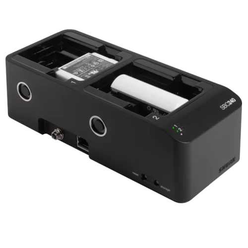 Shure SBC240 Зарядная док-станция для аккумуляторов SB910, SB920, передатчиков ADX1, ADX2
