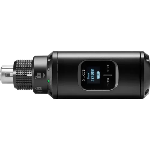 Shure SLXD3 Plug-On передатчик с фантомным питанием для систем SLX-D
