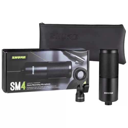 Конденсаторный микрофон Shure SM4 для домашней записи