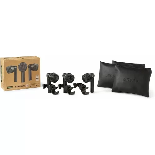 Shure NXN6-3PK Комплект из 3х микрофонов Nexadyne 6 для барабанов и перкуссии
