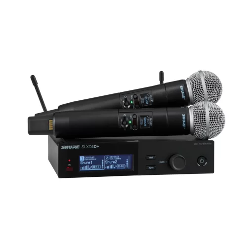 Shure SLXD24D+E/58-G65 Радиосистема с двумя ручными передатчиками