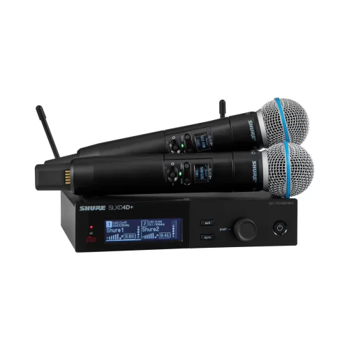 Shure SLXD24D+E/B58-G65 Радиосистема с двумя ручными передатчиками