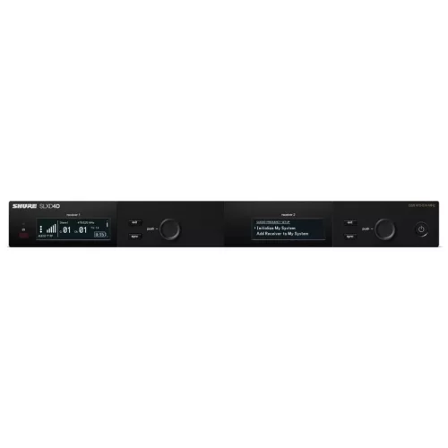 Shure SLXD4D+E 2-канальный приёмник серии SLX-D+